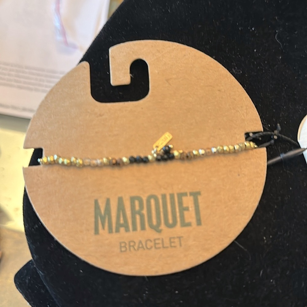 Marquet wrap bracelet nwt made in Thailand handmade semiprecious beads
